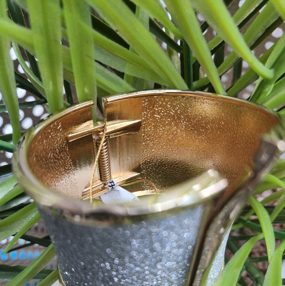 Goldtone Cuff Bracelet - Picture 4 of 11